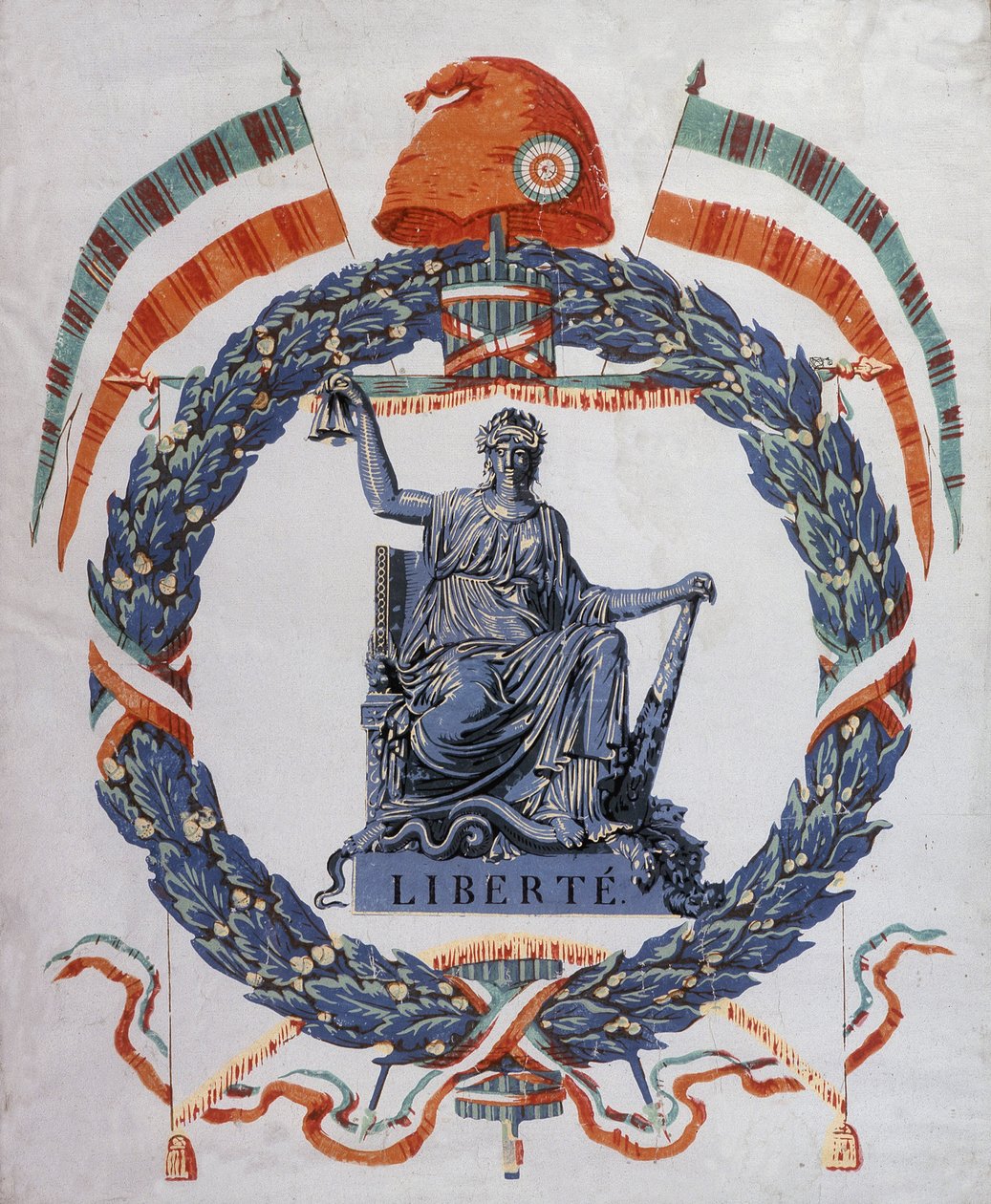 Liberty: Alegorie revoluce a republiky od School French