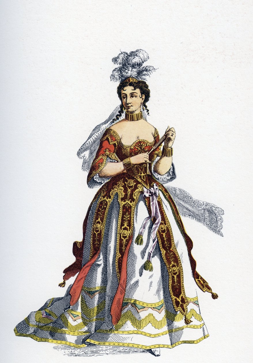 Princezna z Elide - Ilustrace k dokončeným uměleckým dílům od Moliere - od School French
