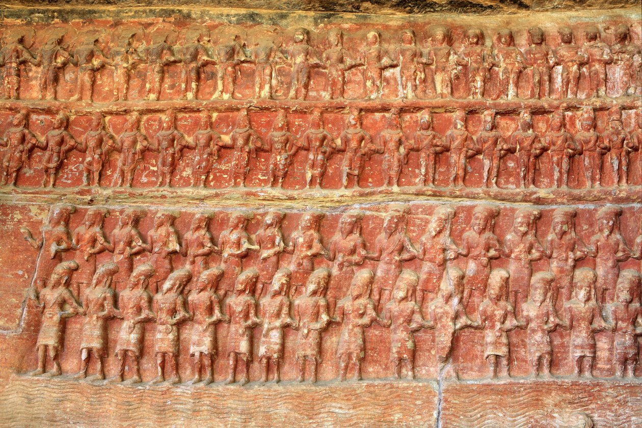 Detail, Višnu jako Varaha Avatar (foto) od School Indian