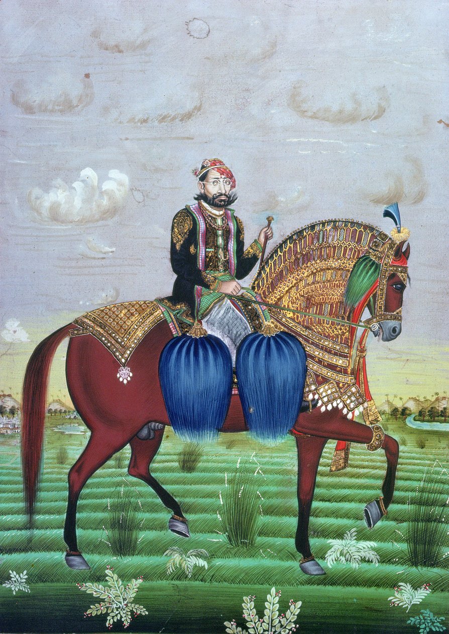 Mahárádža Džaj Singh II. z Džajpuru (1699-1743) od School Indian