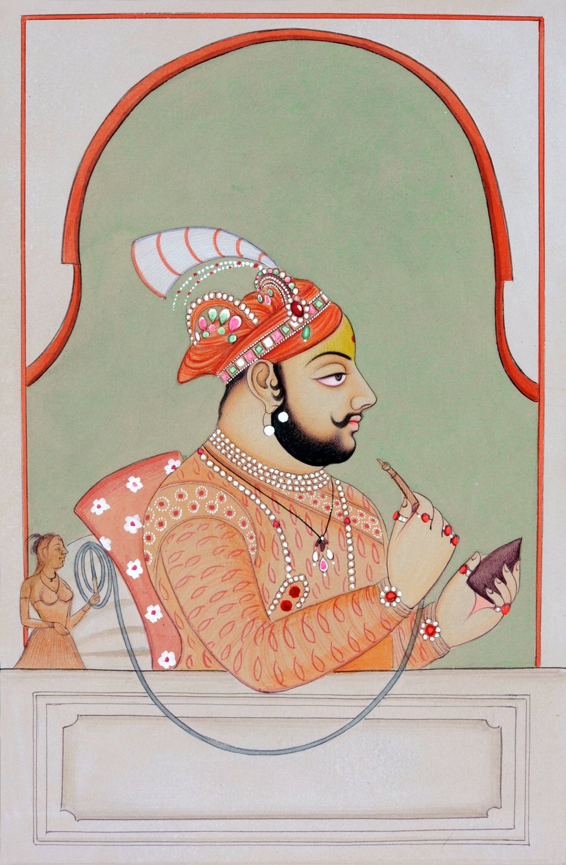 Miniatura Maharana Jagat Singh Udaipur od School Indian