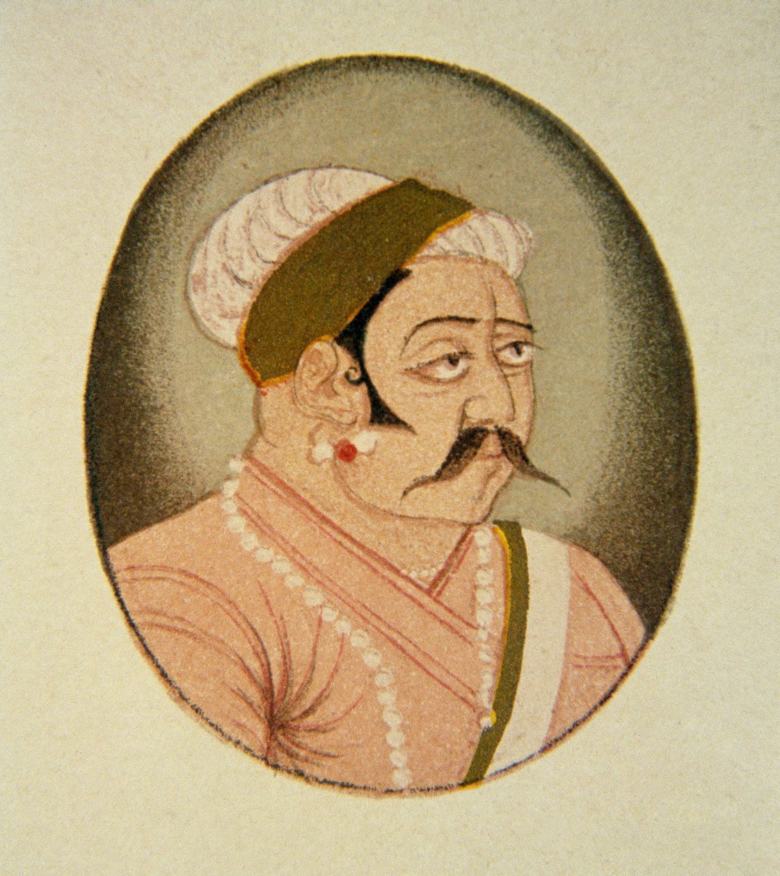 Portrét Rao Jodhaji, Jodhpur, Rádžasthán, Indie od School Indian