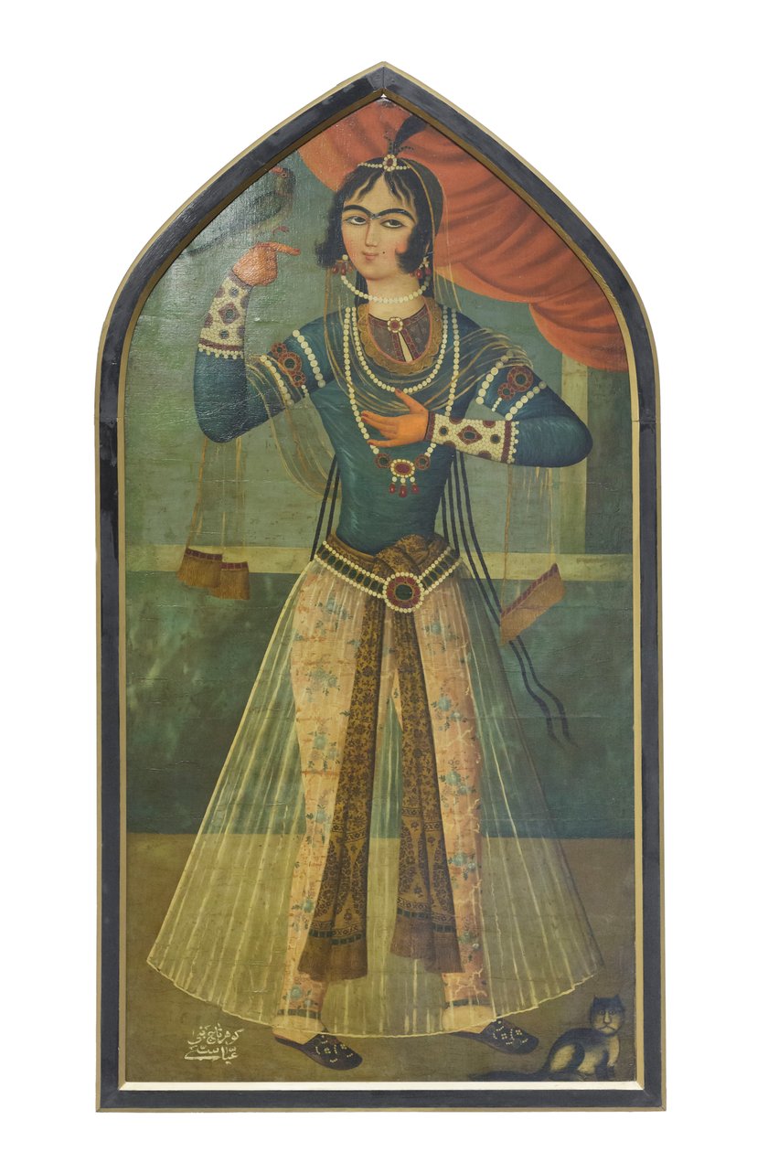Gohar Taj Bani Abbasi, Mehr Ali Isfahani, muzeum výtvarného umění od School Iranian