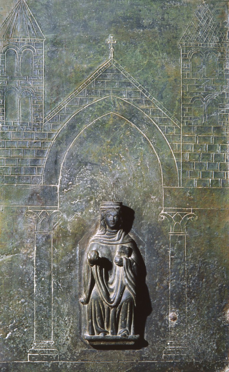Detail ze dveří Oratoře svatého Jana Evangelisty, Itálie (bronz) od School Italian