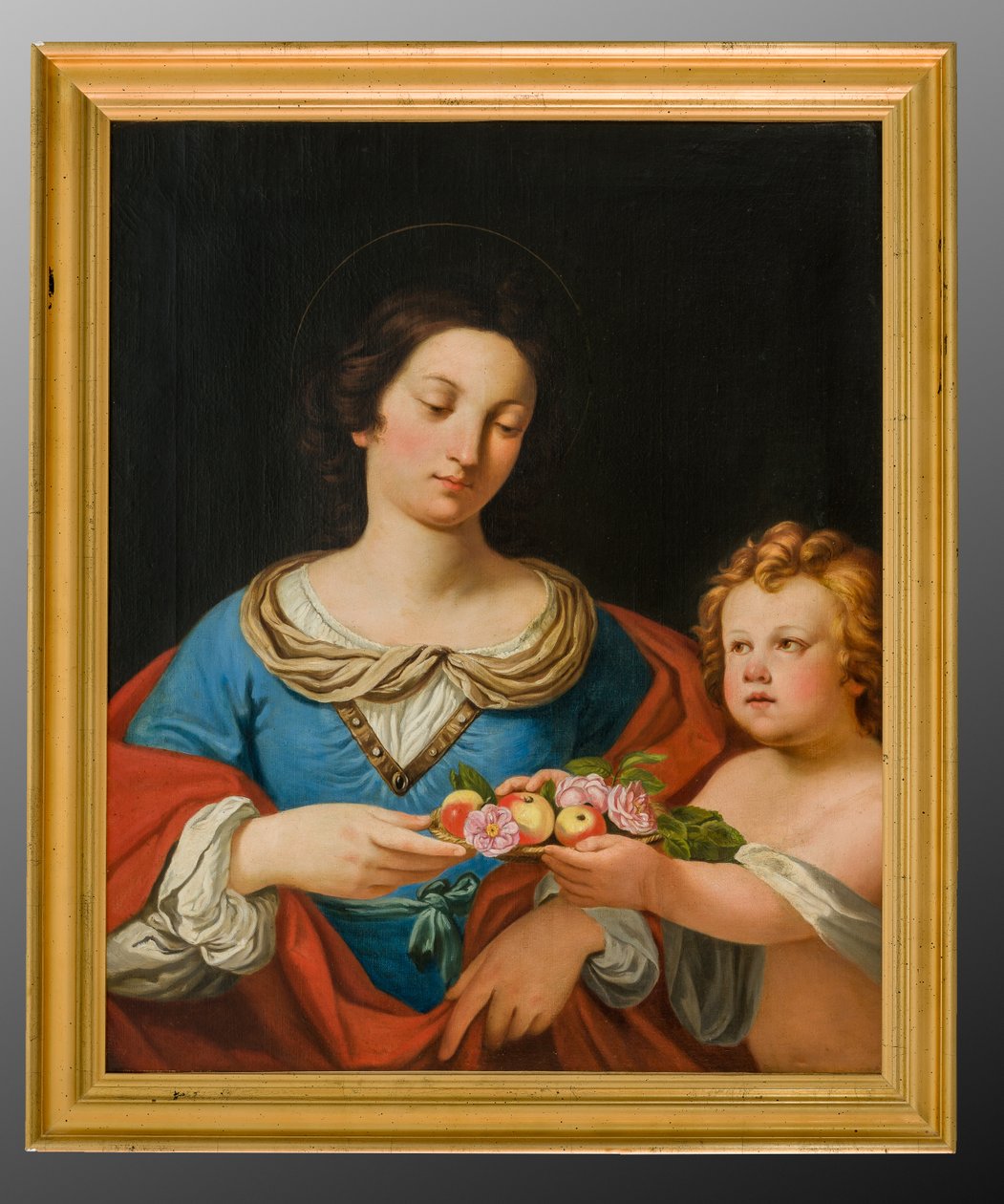 Sv. Dorota (olejomalba na plátně) od School Italian