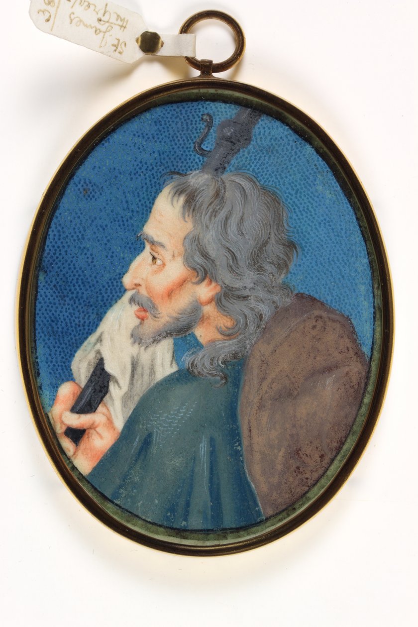 Jakub Veliký (akvarel na pergamenu) od School Italian