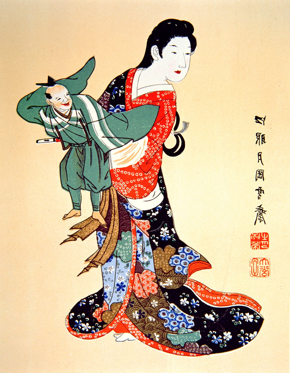 Kultura starého Japonska - loutkář Bunraku od School Japanese