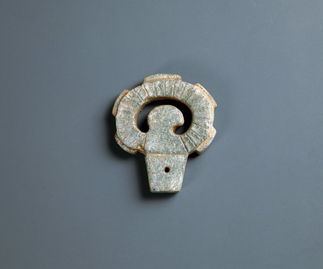 Rukojeť pazourkové zbraně, období Jomon 10000-300 př.n.l od Japanese School