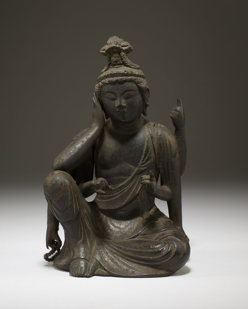 Nyoirin Kannon (bronze) od Japanese School