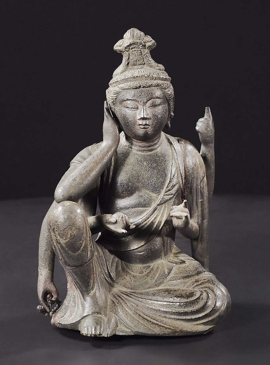 Nyoirin Kannon, Kamakura Period (bronze) od Japanese School