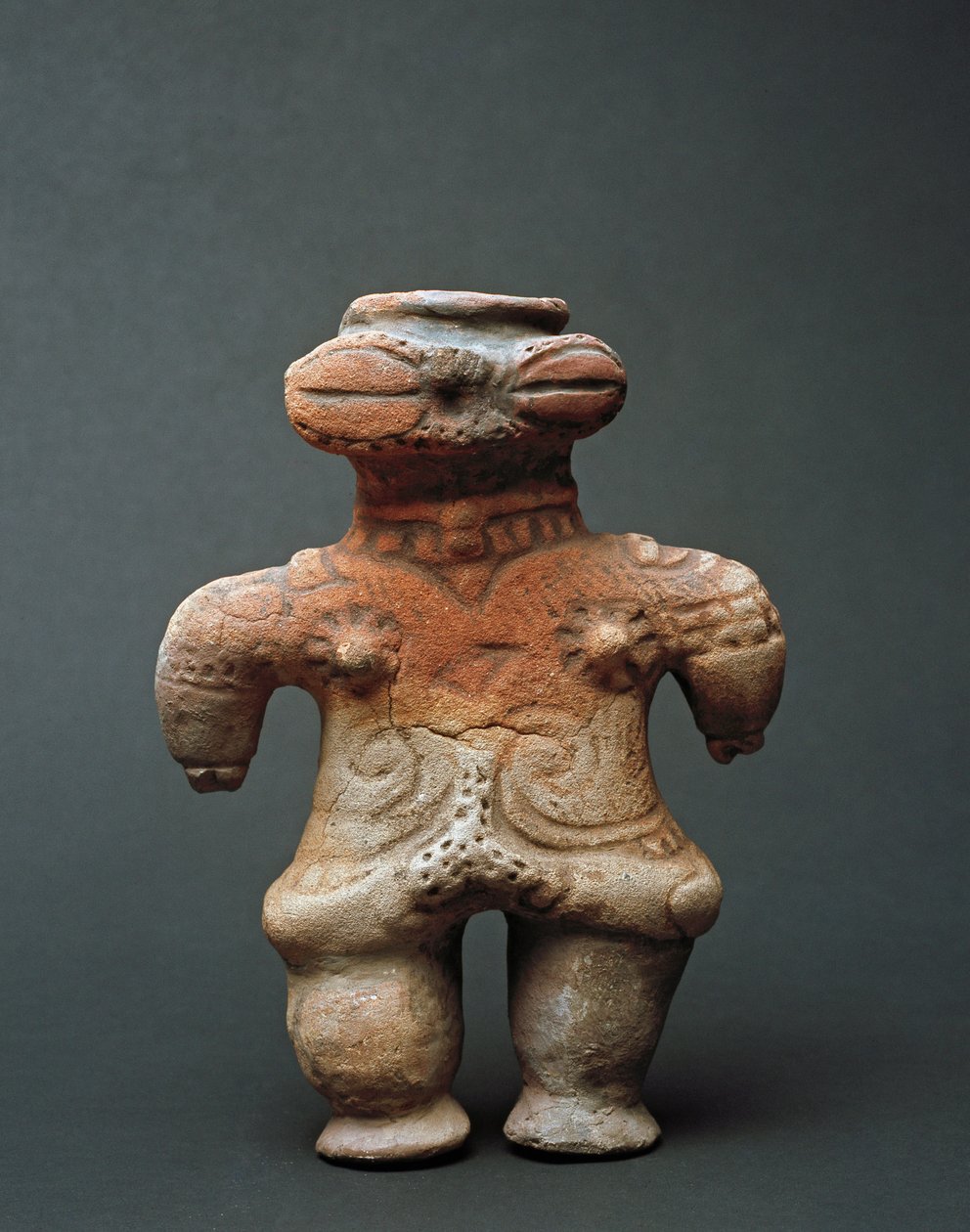 Terakotová socha dogu z Akity, období Jomon 11.–4. století před naším letopočtem od Japanese School