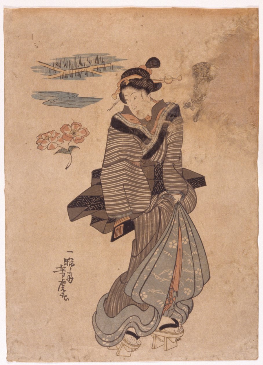Bez názvu (barevný dřevoryt) od School Japanese