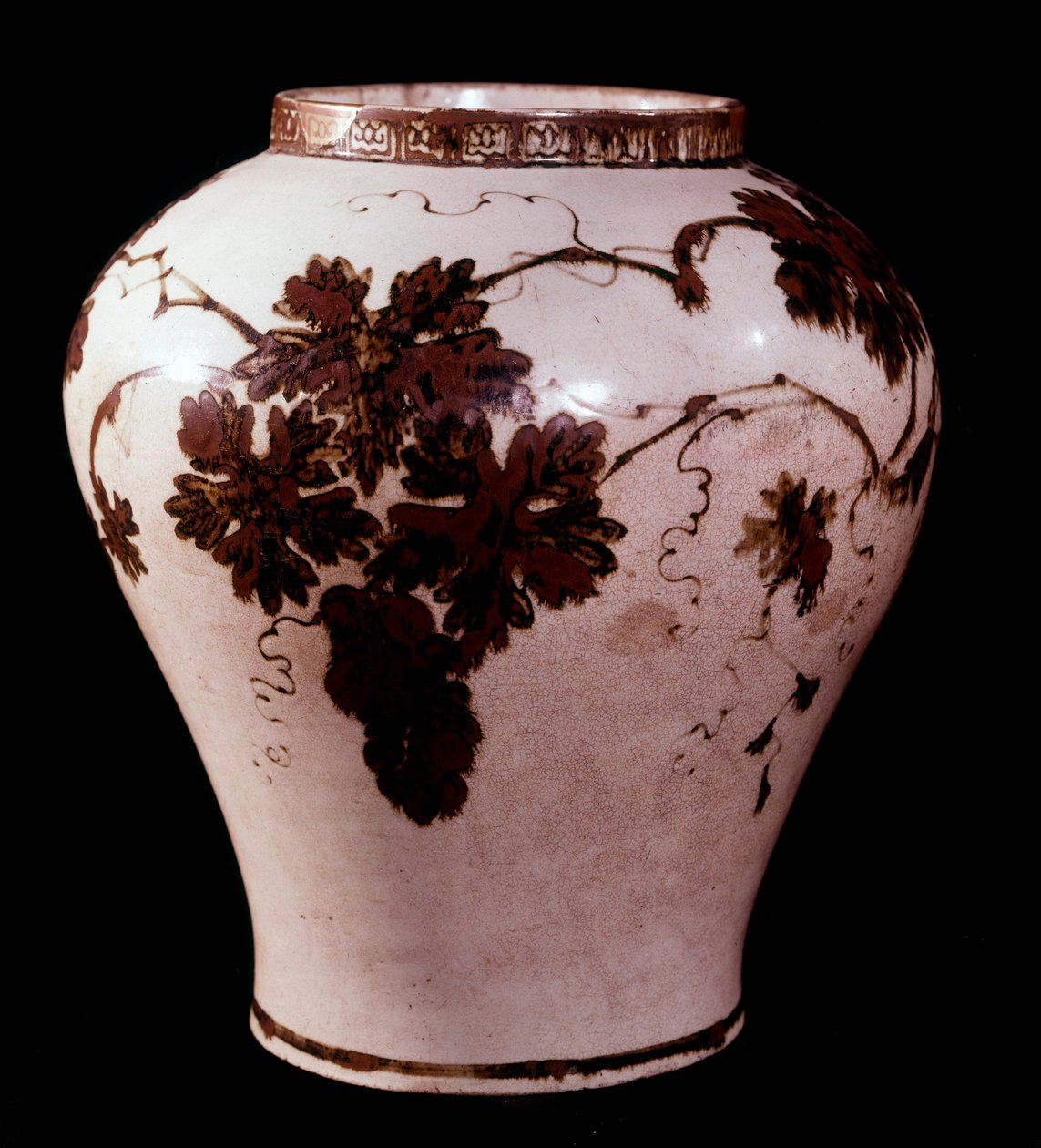 Art coreen: porcelánová dóza z období Yi (1392-1910), Duksoo; Muzeum výtvarných umění v paláci od School Korean