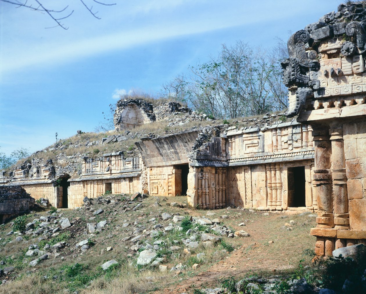 Palác Labna, budova ve stylu Puuc, Yucatan (Mexiko). Mayská civilizace. 4.-10. století. od R. and Smith Simkin