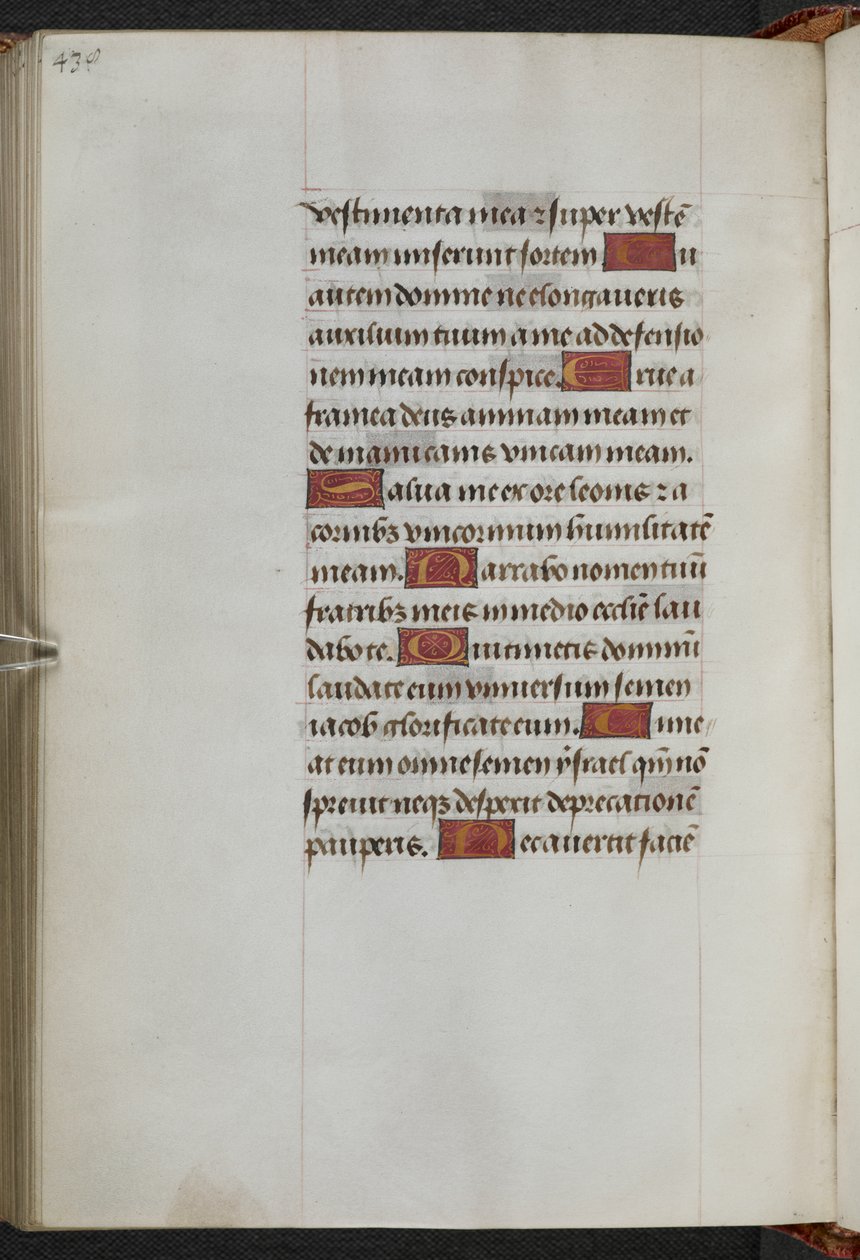 Kings 9, f.233v, Kniha hodin, Užití Sarum ("Kniha hodin Anny Boleynové") (pergamen) od School Netherlandish