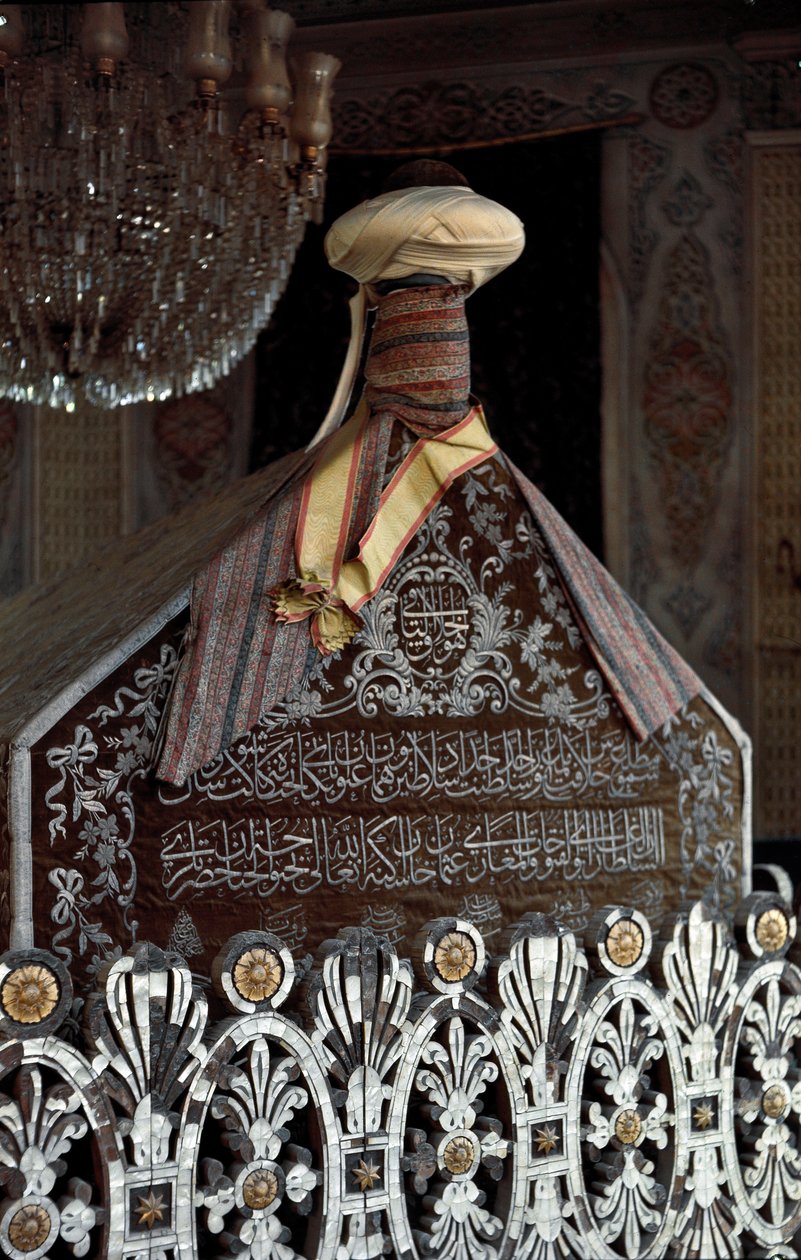 Pohled na hrob Osmana I Gazi (nebo Osman Bey) (1258-1326) od School Ottoman