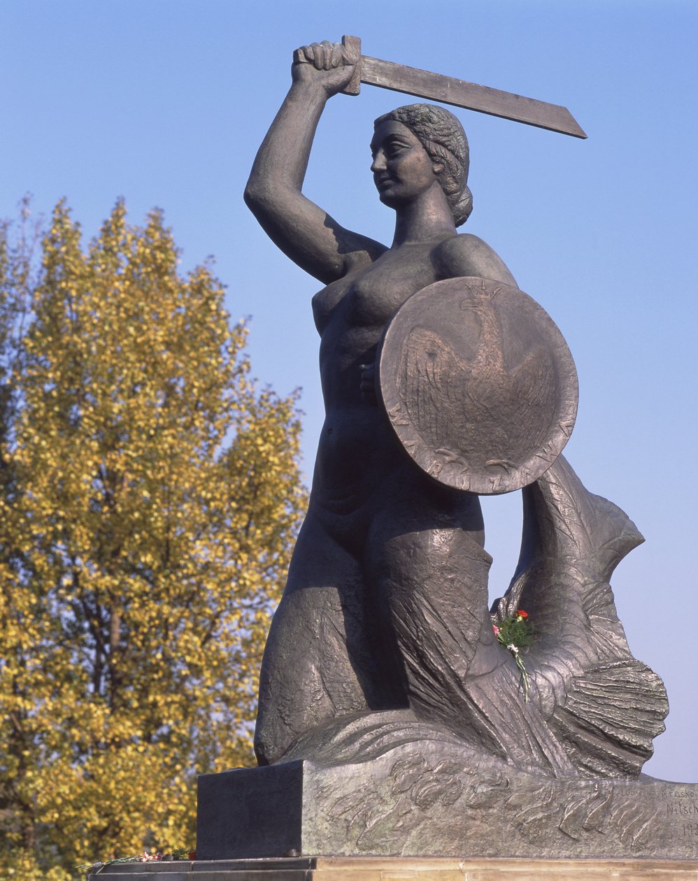 Památník mořské panny (bronz) od School Polish