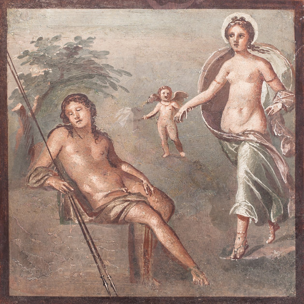 Endymion a Seléné, Herculaneum od School Roman