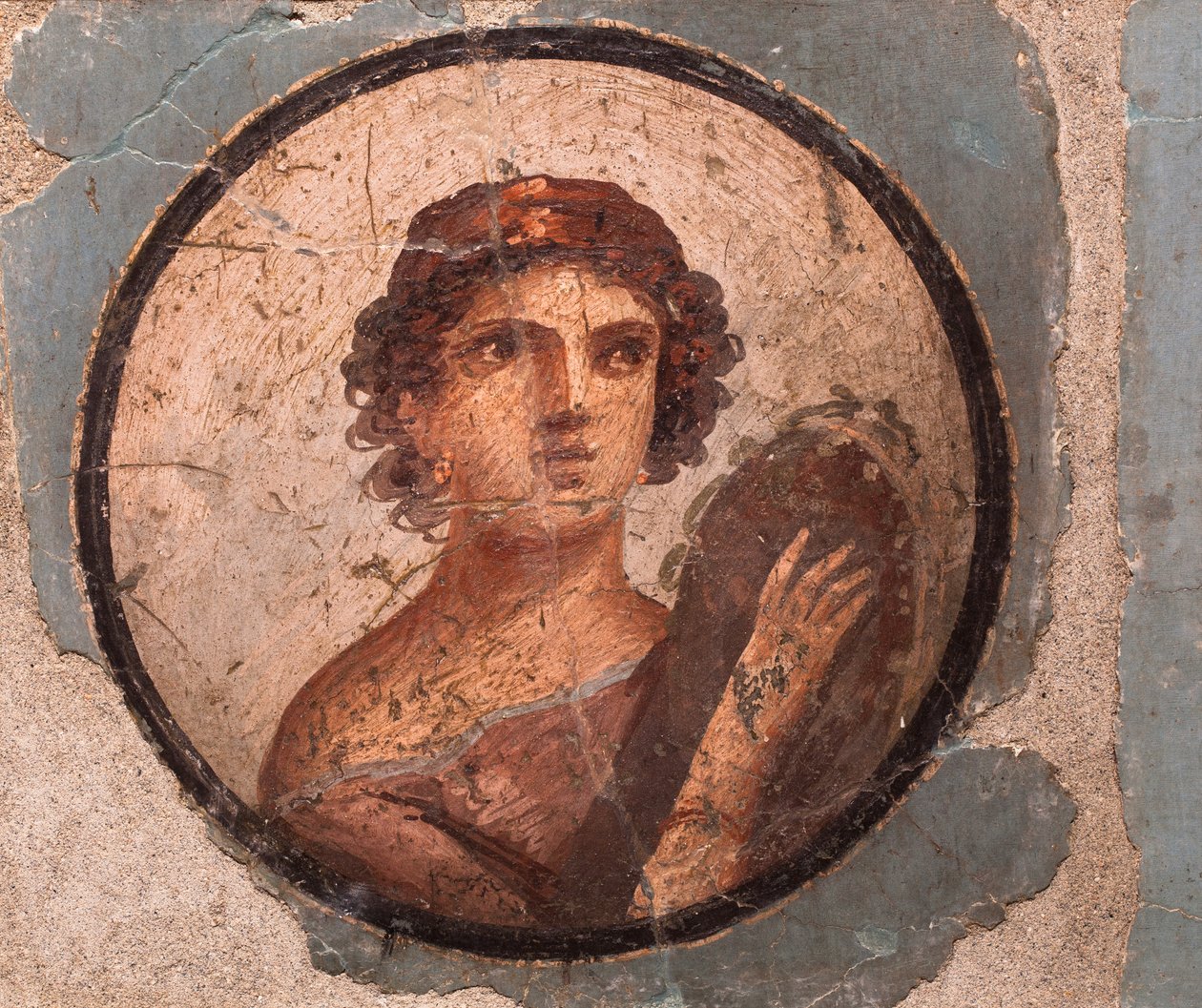 Medailonové portréty, Pompeje od School Roman