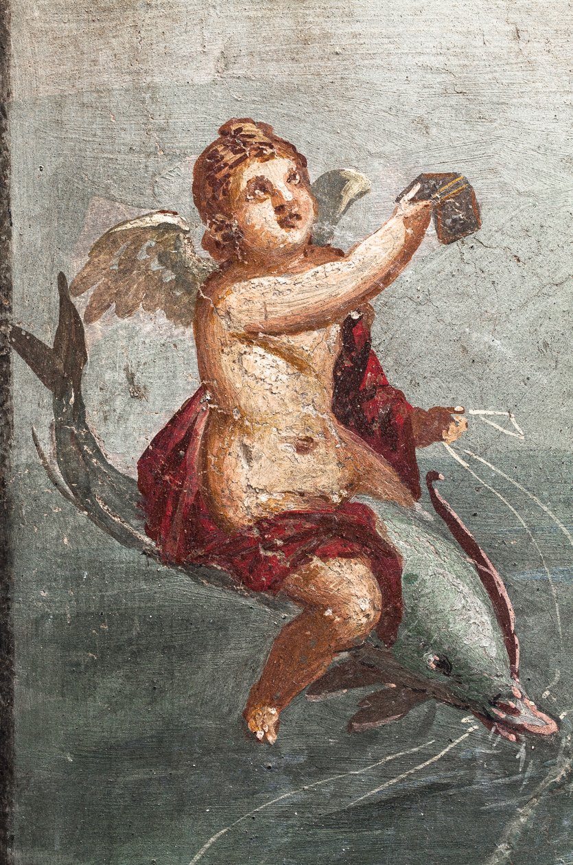 Polyfémus a Galatea, Herkulaneum od School Roman