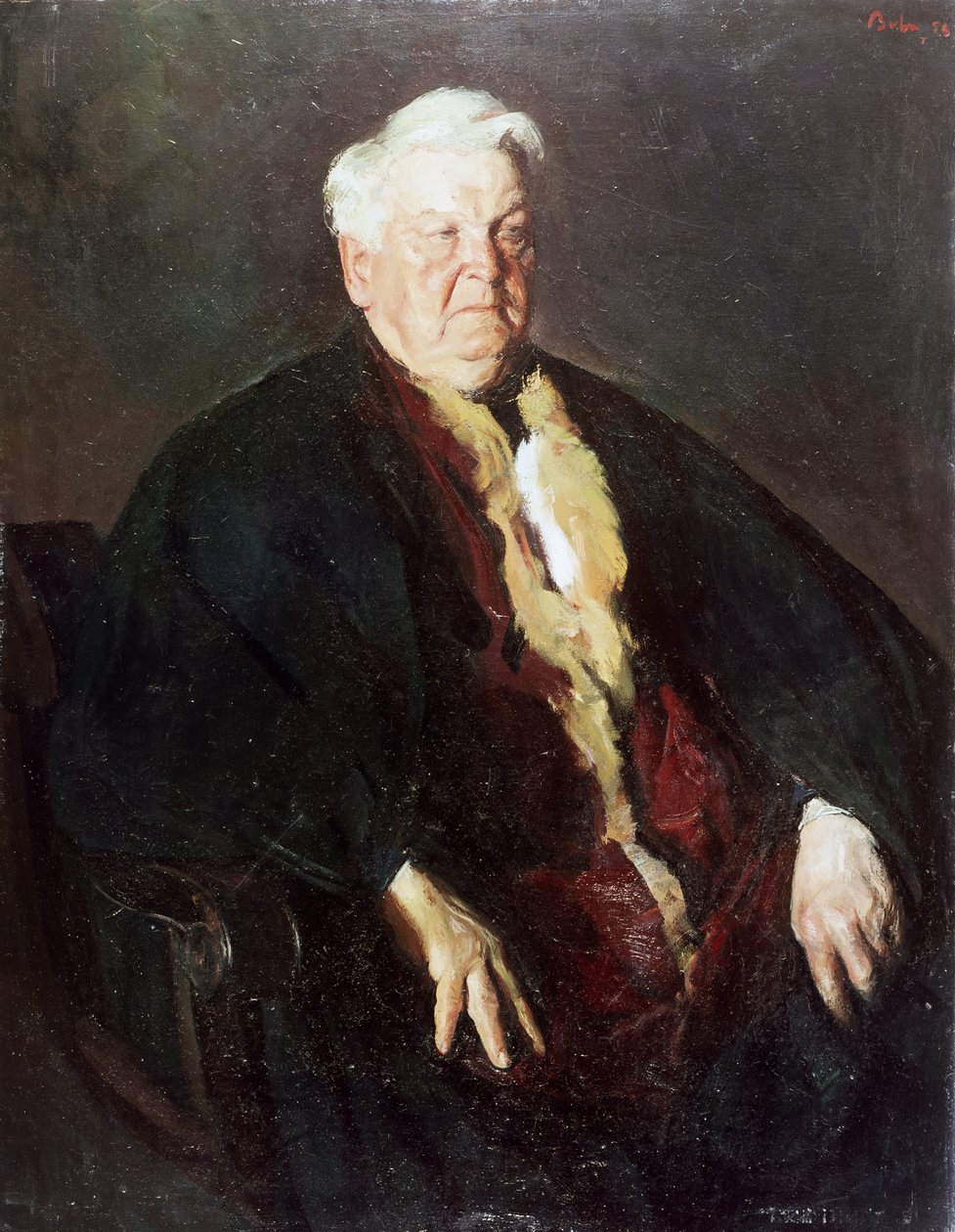 Portrét Mihaila Sadoveanu (Pascani od School Romanian