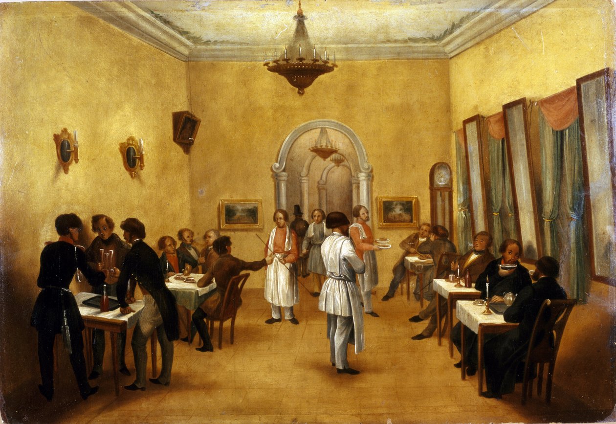 Moskevská restaurace od School Russian
