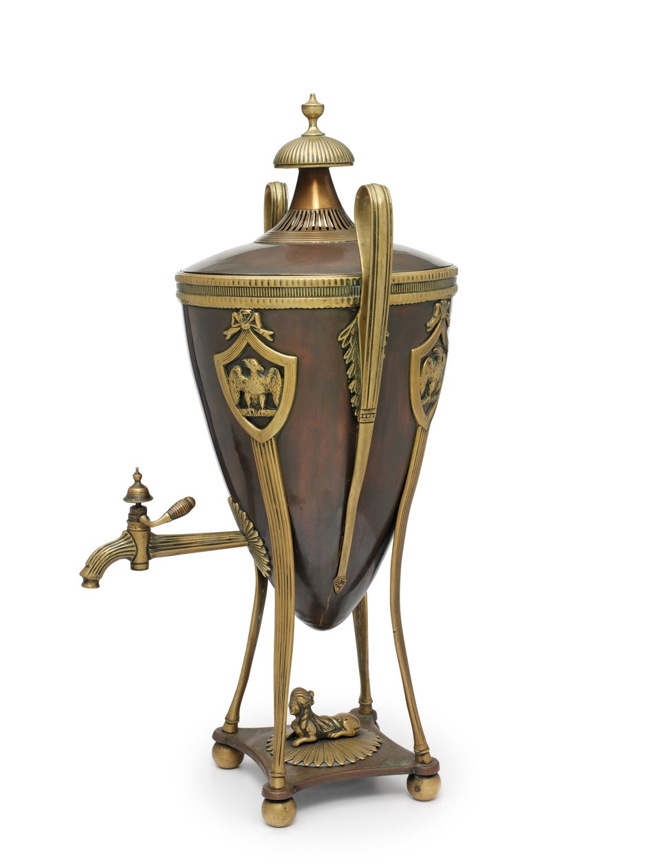 Napoleonův samovar, kolem roku 1815 (urna, káva) od School Russian