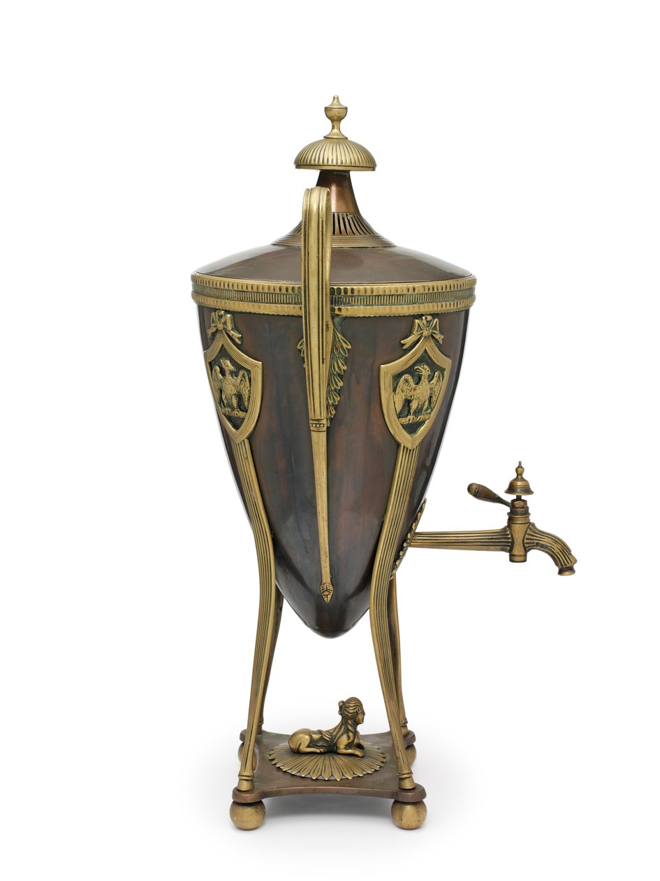 Napoleonův samovar, kolem roku 1815 (urna, káva) od School Russian