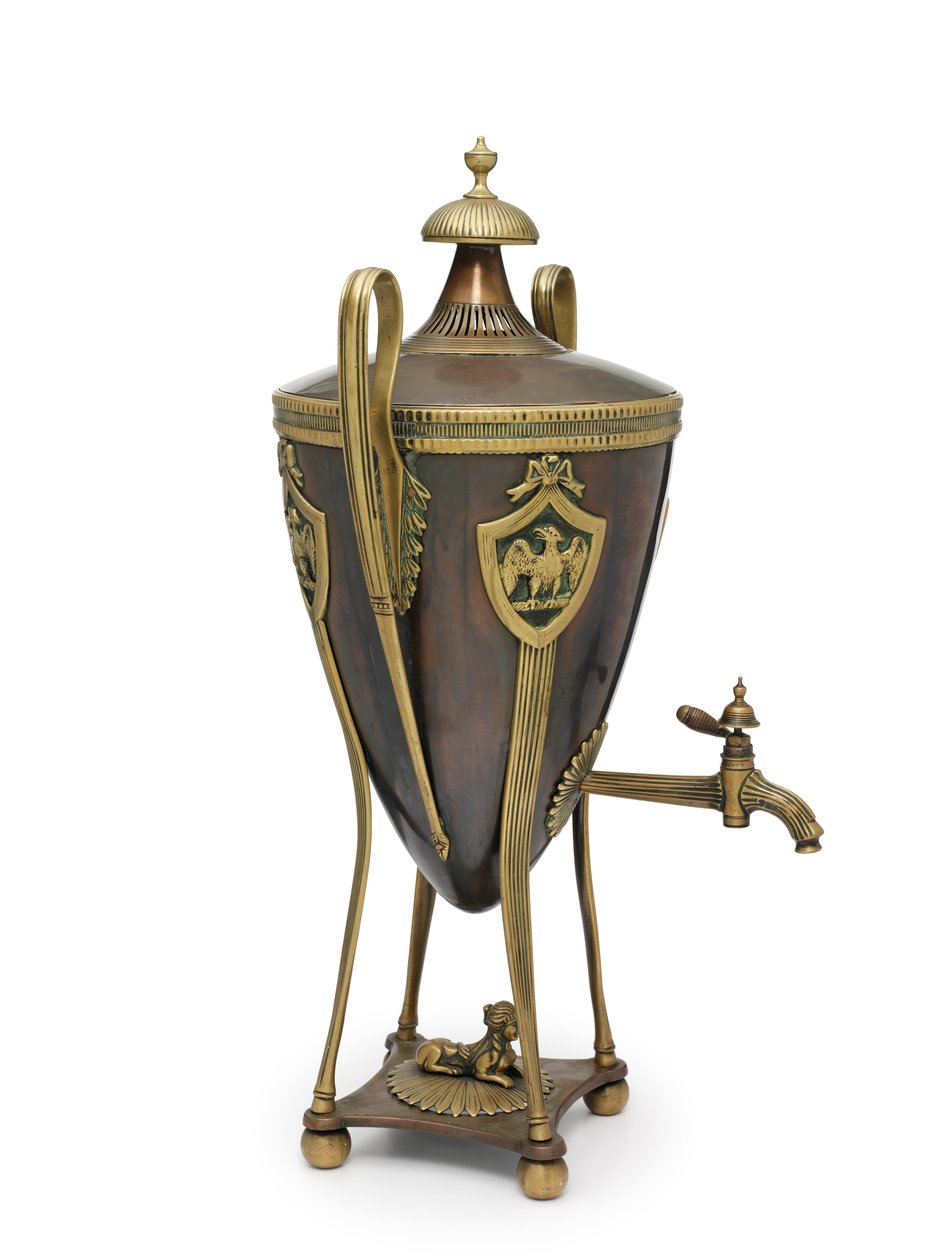 Napoleonův samovar, kolem roku 1815 (urna, káva) od School Russian