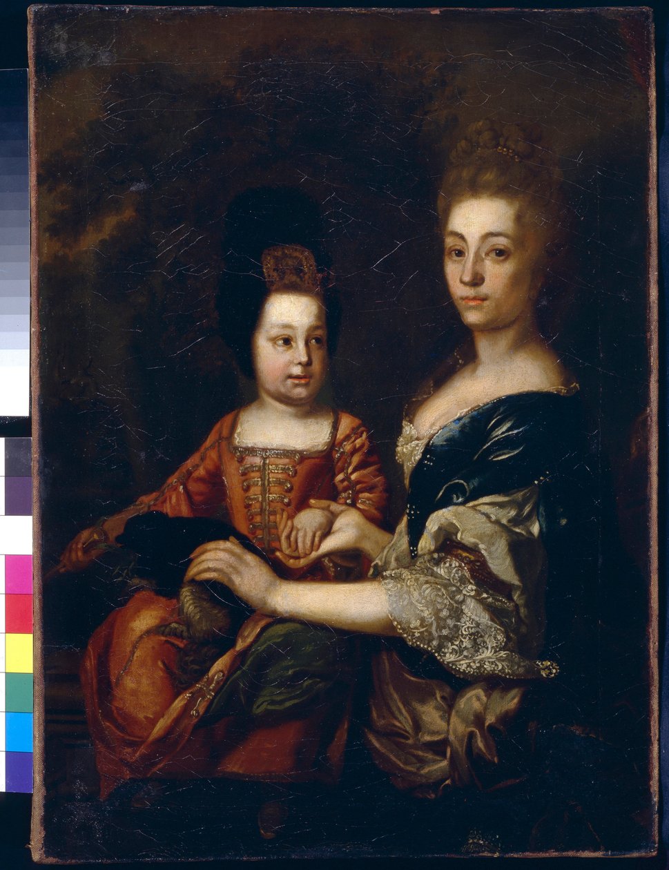""Portrét ruského cara Ivana VI Antonoviče (Romanov od School Russian