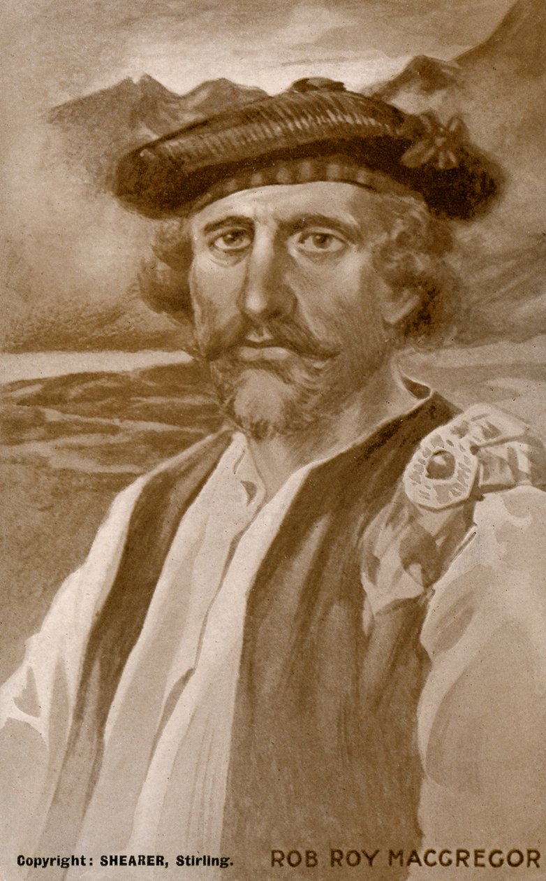 Rob Roy MacGregor (rytina) od School Scottish