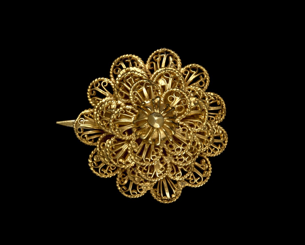 Pin, c. 1900 (zlato) od School Wolof