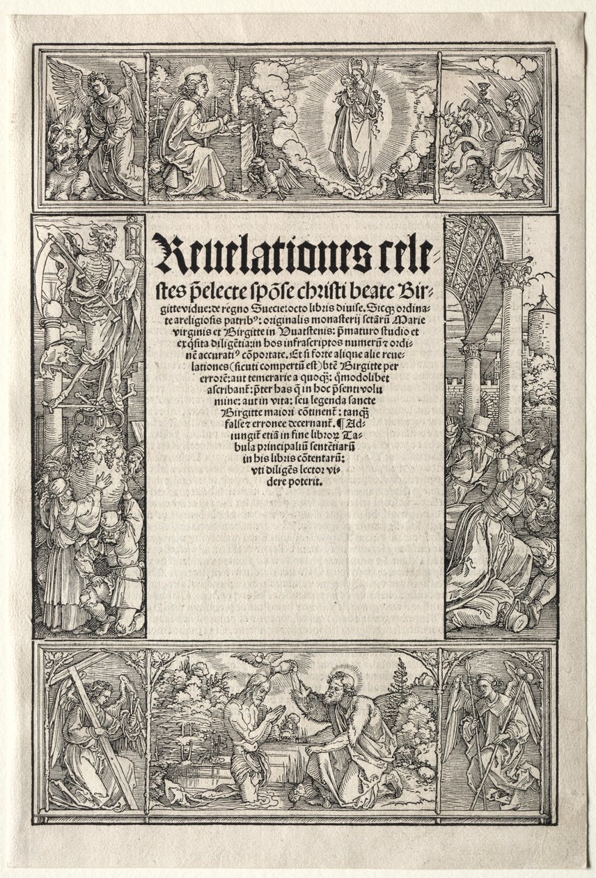 Hranice - s Křtem Krista od School of Albrecht Dürer