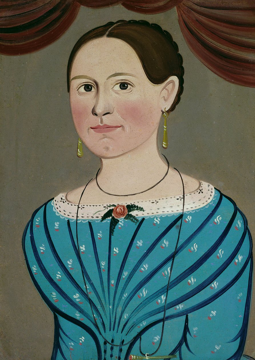 Žena v modrých šatech, c. 1840. od School of William Matthew Prior