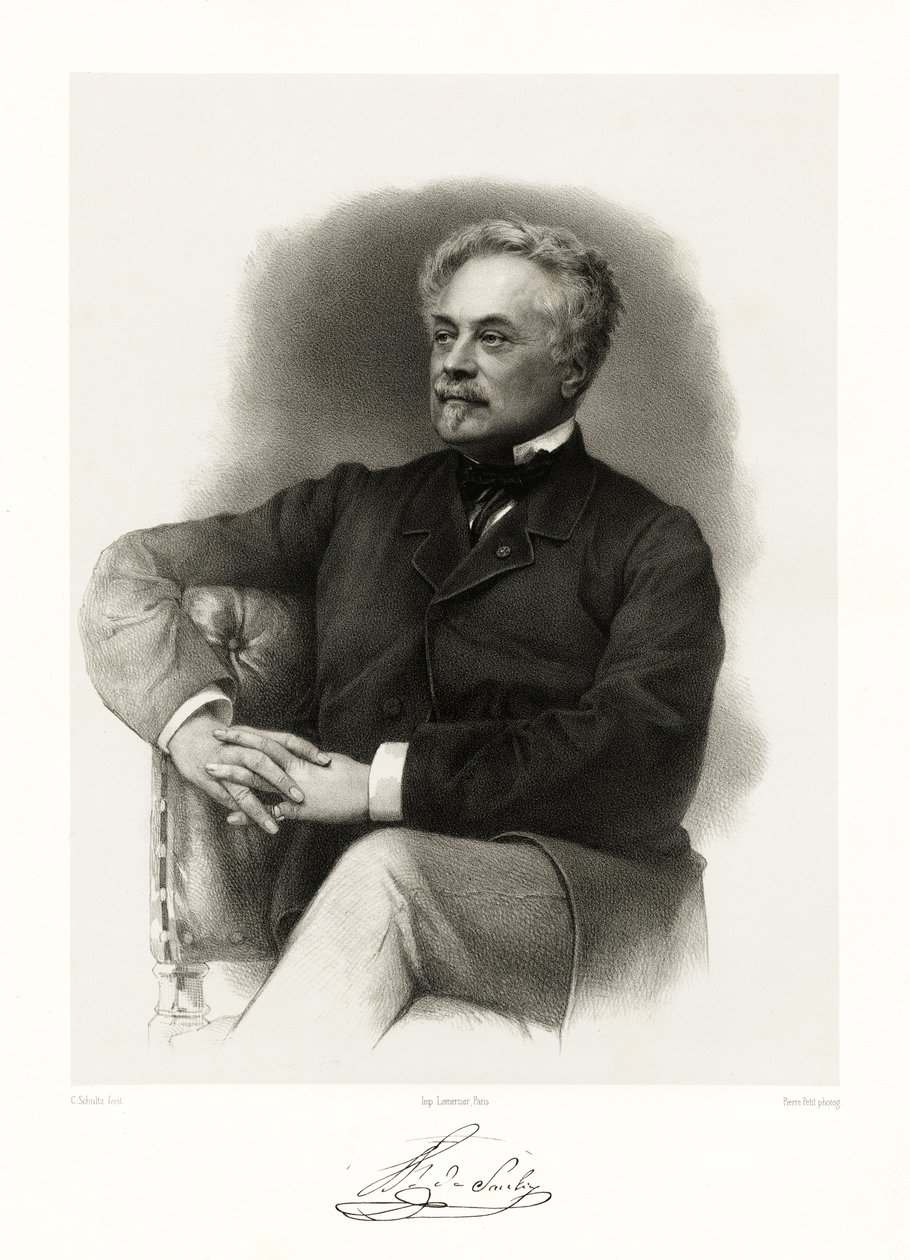 Louis Félicien Joseph, Caignart de Saulcy, 1865-66 od Schultz