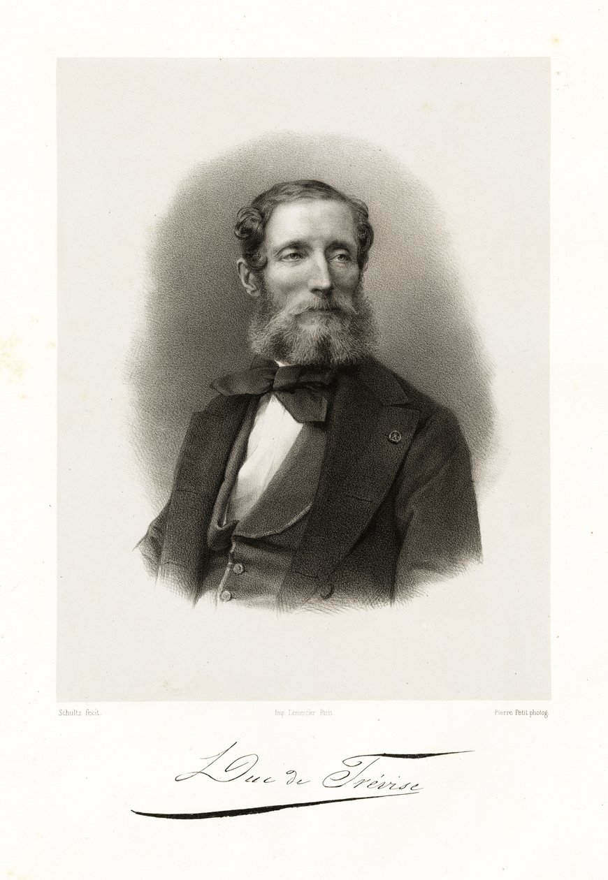 Napoleon Mortier z Trevisa, 1865-66 od Schultz