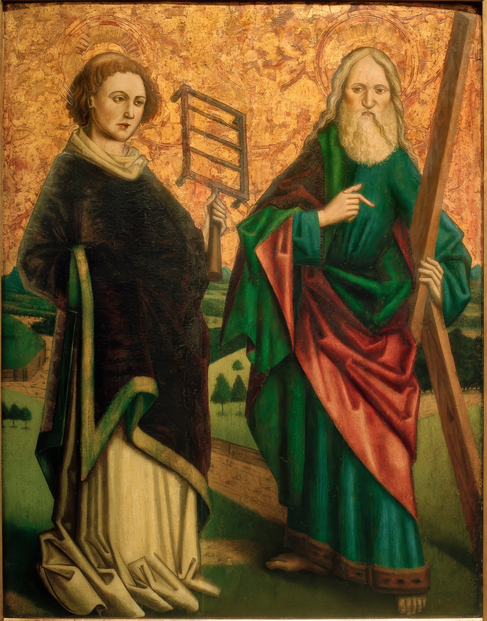 Meister, Svatí Laurentius a Andreas od Schweizer Meister
