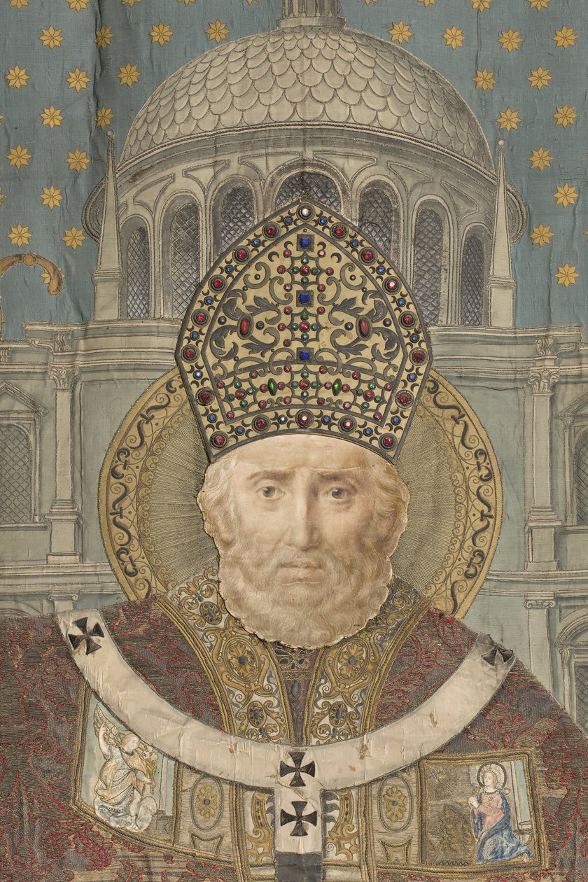 Gonfalone z Milána, detail od Scipione and Posterla Camillo da Delfinone
