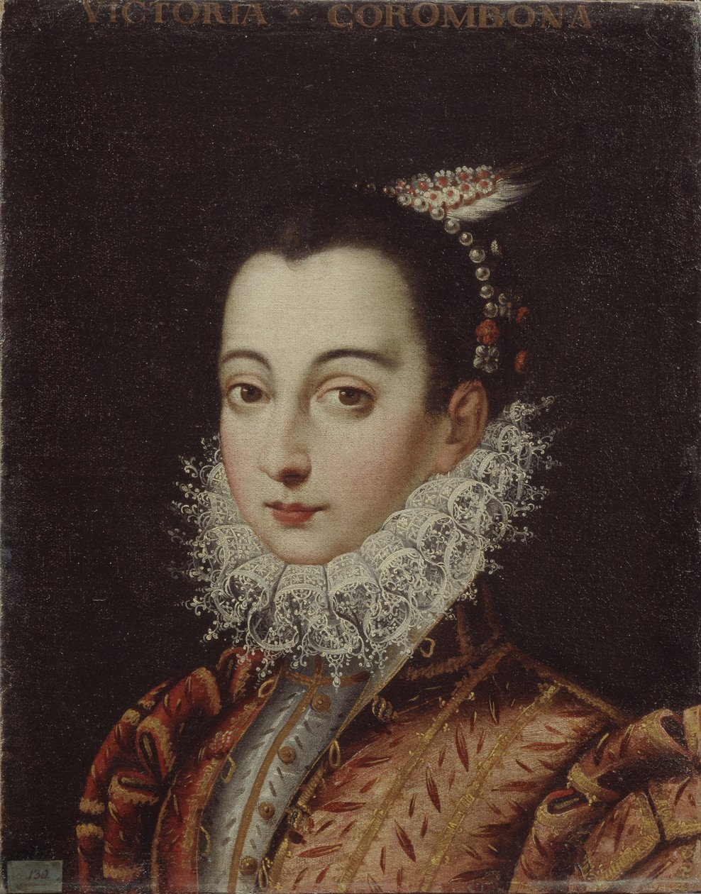 Portrét Vittoria Accoramboni 1557-1585, c. 1580 od Scipione Pulzone