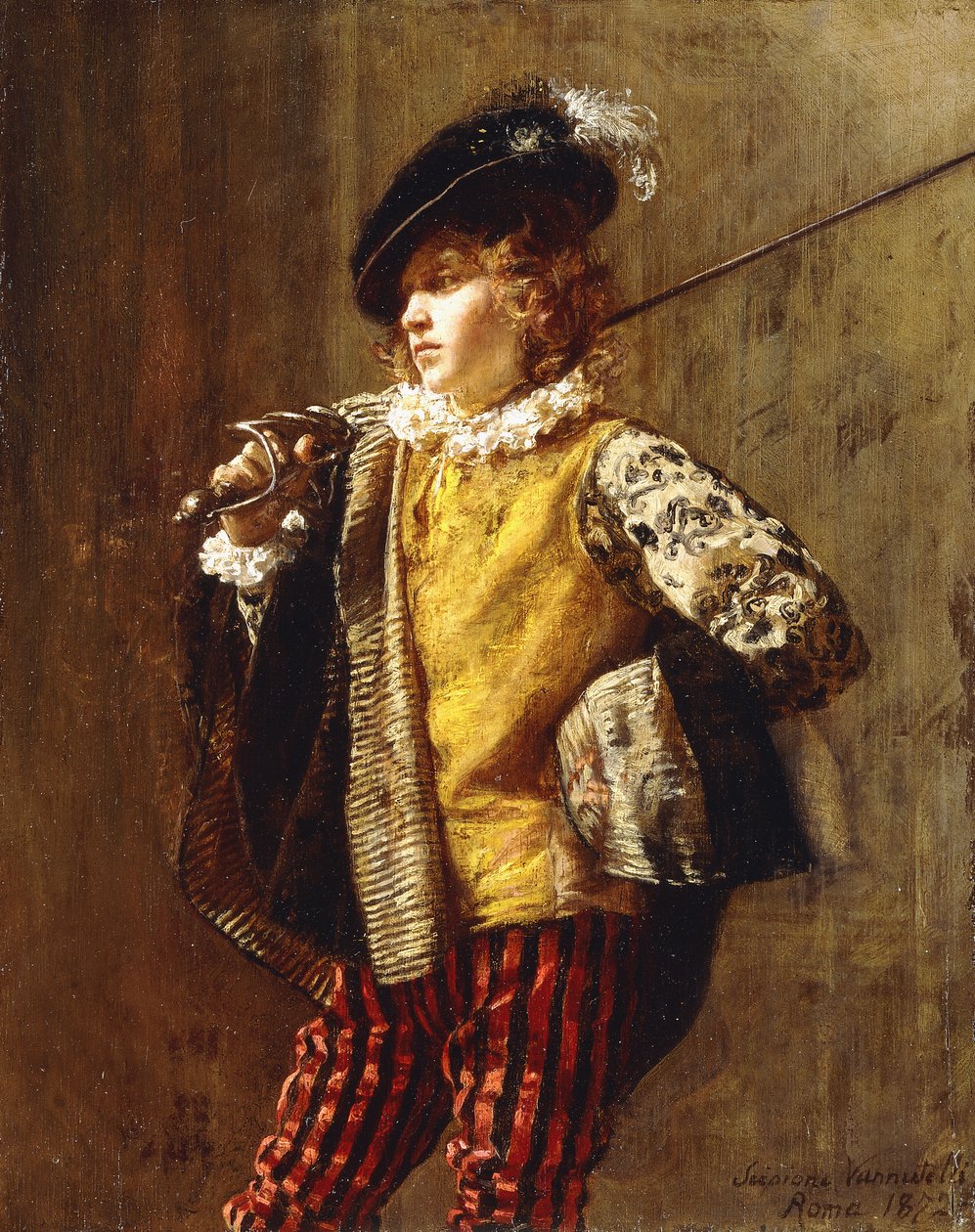 Elegantní dvořan, 1872 od Scipione Vannutelli