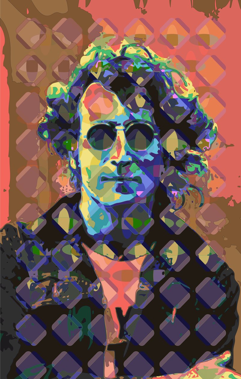 John Lennon (digitální) od Scott J. Davis