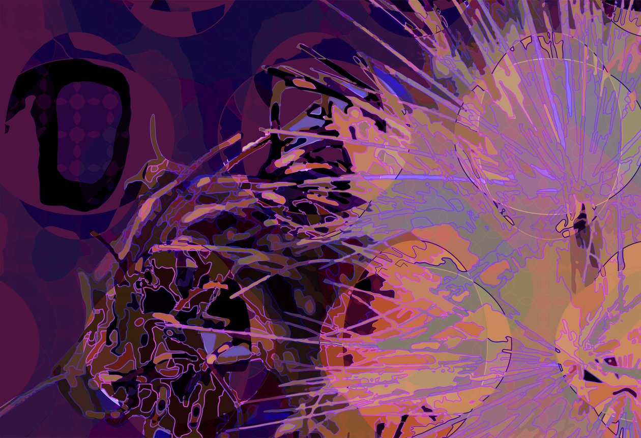 Artichoke_abst_horz10 (digitální) od Scott J. Davis