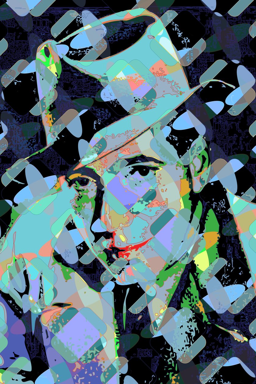 Humphrey Bogart (digitální) od Scott J. Davis