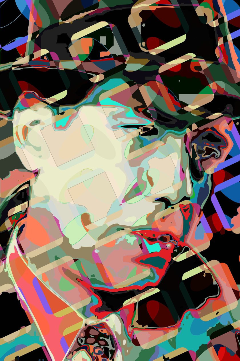 Humphrey Bogart (digitální) od Scott J. Davis
