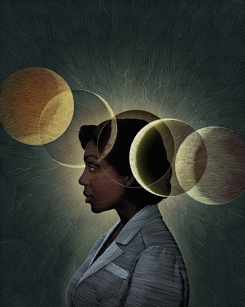 Caroline, Or Change, 2017 (scratchboard, digitálně kolorováno) od Scott McKowen
