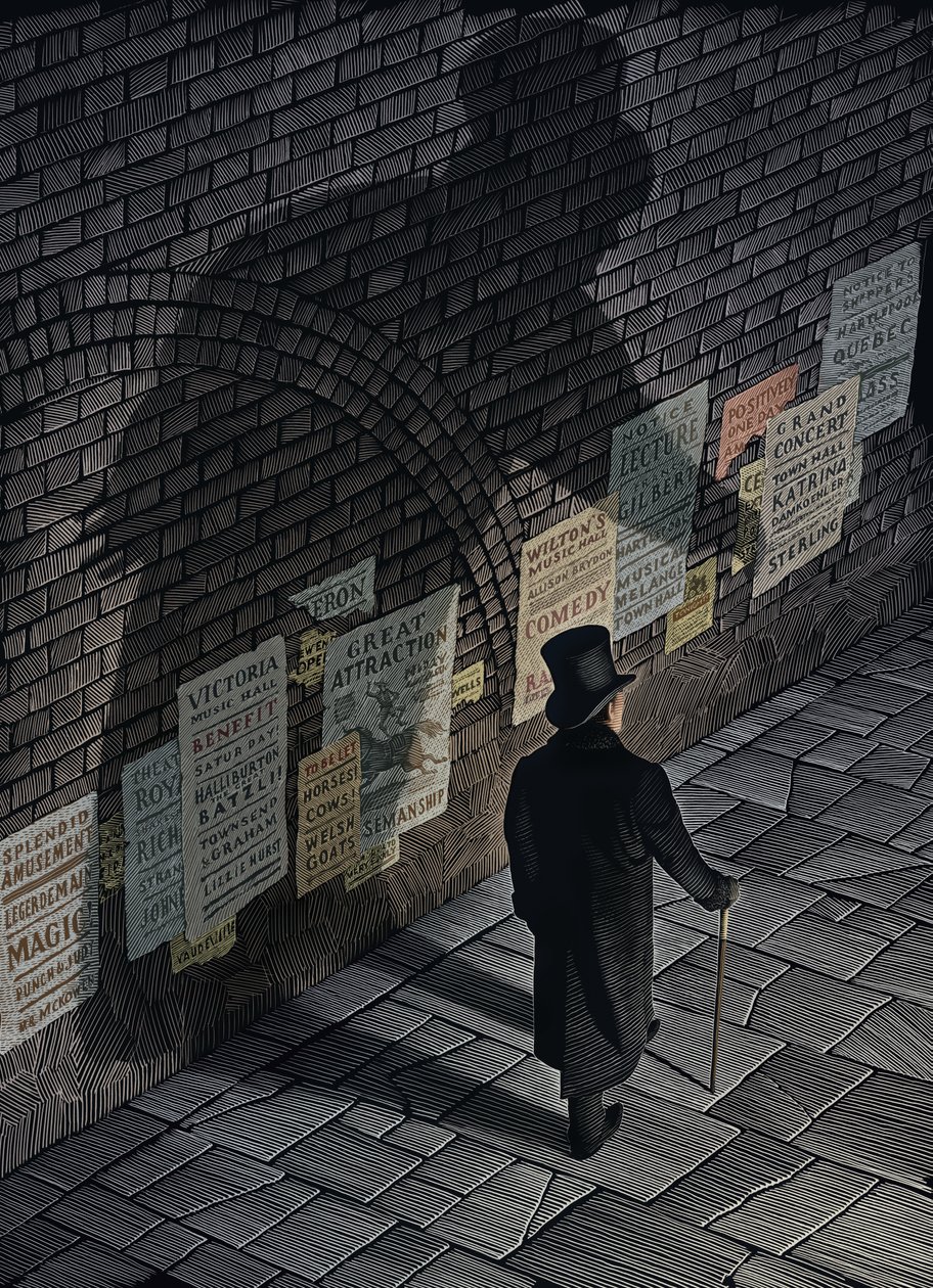 Jekyll  Hyde, 2011 (scratchboard, digitálně kolorováno) od Scott McKowen