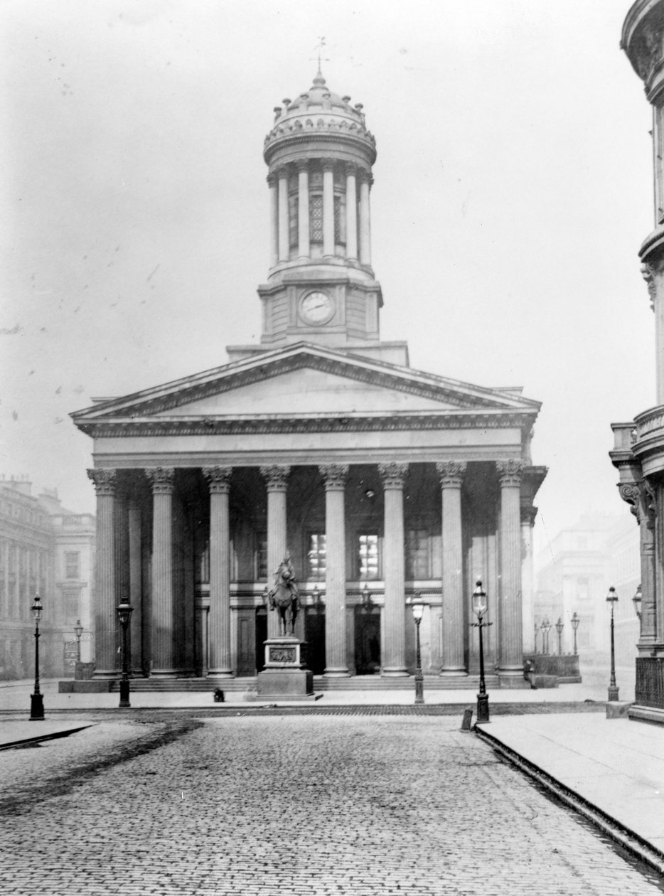 Royal Exchange Square, Glasgow, kolem roku 1895 od Scottish Photographer