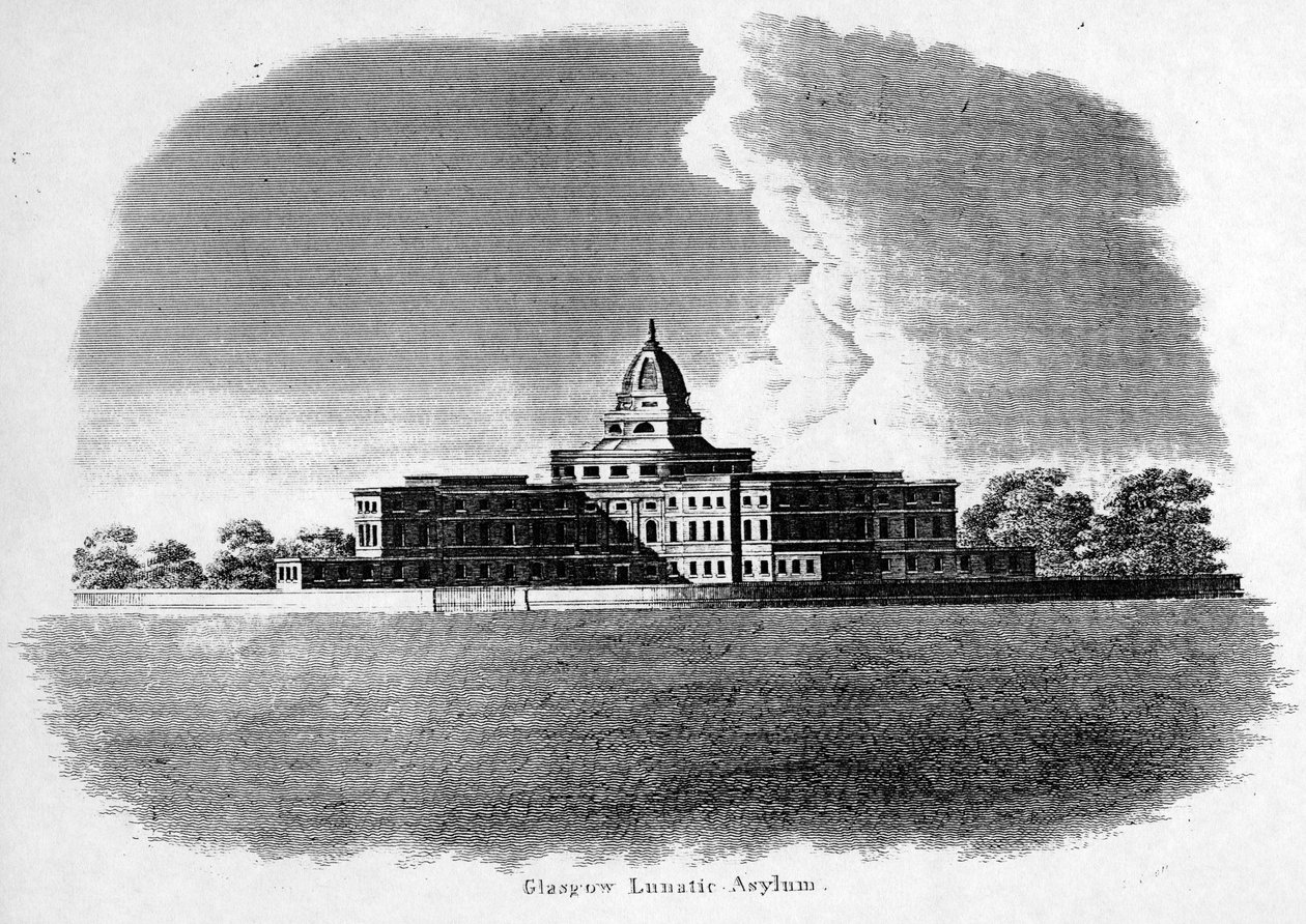 Glasgow Lunatic Asylum, kolem roku 1830 od Scottish School