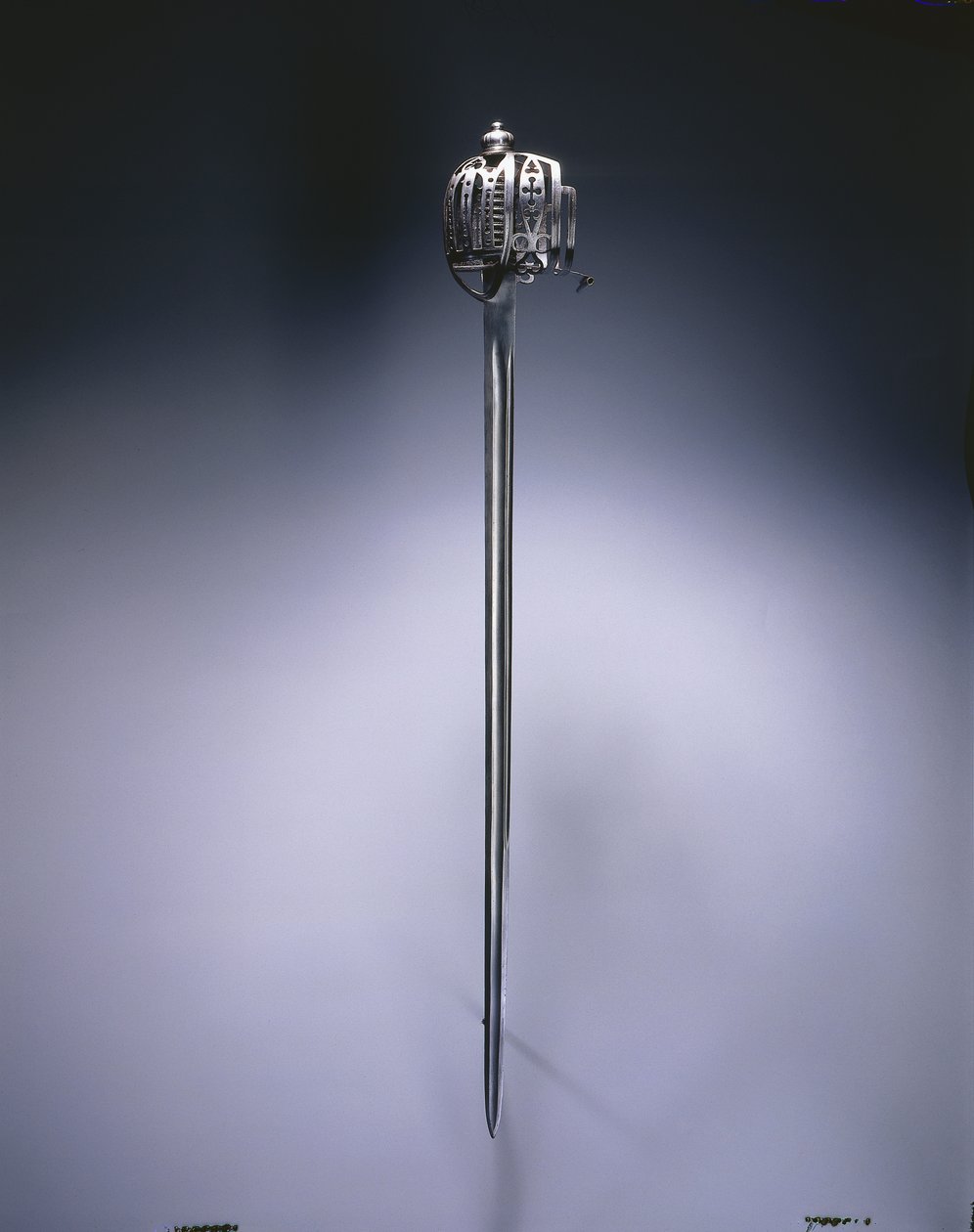 Basket-Hilt Broadsword, kolem roku 1740 od Scottish School