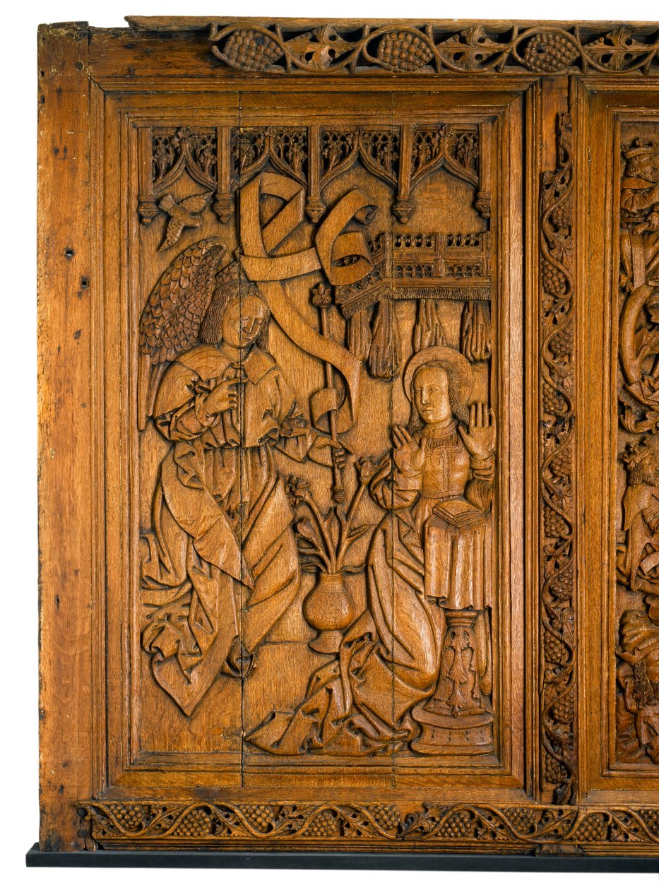 Zvěstování z Beatonských panelů, 1524-37 od Scottish School